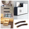 6 Sets 3 Colors PU Leather Drawer Handles DIY-GF0006-72-7