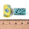 Handmade Millefiori Glass Column Beads LA-N001-02E-02-3