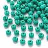 Opaque Acrylic Beads MACR-S370-C6mm-S036-1