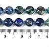 Natural Chrysocolla and Lapis Lazuli Beads Strands G-C116-A18-01-5
