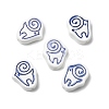 Handmade Porcelain Beads PORC-Z004-01C-1