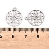 Buddhist 304 Stainless Steel Pendants STAS-E521-06B-P-3