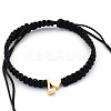 Alloy Beads Braided Bead Bracelets FS-WGADCE6-26-1