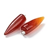 Natural Red Agate Pendants G-D040-01P-B02-3