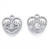 Non-Tarnish 304 Stainless Steel Pendants STAS-N098-191P-1
