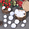 24Pcs 2 Styles Wool Soft Pompom Ball DIY-SC0031-39-5