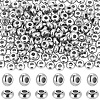 304 Stainless Steel Beads STAS-BBC0009-89B-1
