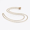 304 Stainless Steel Cable Chain Necklaces LS-NJEW-F248-23A-G-1