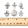 Tibetan Style Alloy Pendants TIBEP-FS0001-33-5