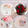 Wrinkled Wavy Gauze Yarn Flower Bouquets Wrapping Packaging DIY-CY0001-78C-4