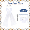 Long Bowknot Polyester Alligaor Hair Clips OHAR-WH20005-07B-2
