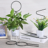 4Pcs 4 Styles Iron Flower Plant Supports FIND-CN0001-62C-3