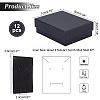 Kraft Cotton Filled Cardboard Paper Jewelry Set Boxes LS-CBOX-R036-11A-10