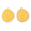 Alloy Enamel Pendants PALLOY-S192-03G-05-1