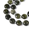Natural Chinese Jade Beads Strands G-B153-A15-3