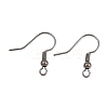 Brass Earring Hooks KK-S075-B-NF-1
