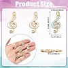 20Pcs Alloy Enamel Pendants ENAM-YW0006-34A-3