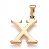 304 Stainless Steel Pendants STAS-F106-95G-X-01-1