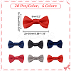 120Pcs 6 Colors Handmade Woven Costume Accessories WOVE-PH0001-18A-2