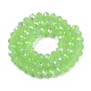 Electroplate Glass Beads Strands EGLA-A044-J8mm-L08-2