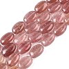 Natural Strawberry Quartz Beads Strands G-M206-50-4
