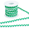 15M Polyester Wavy Fringe Trim Ribbon OCOR-GF0003-04C-1
