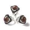 Synthetic Goldstone Adjustable Rings G-P560-03AS-04-4
