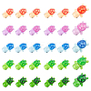 10 Style Opaque Resin Cabochons RESI-FH0001-32-2