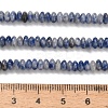 Natural Blue Spot Jasper Beads Strands G-Z110-B14-2x4mm-5