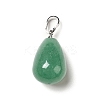 Natural Green Aventurine Pendants G-I332-05P-11-2
