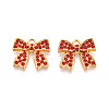 304 Stainless Steel Rhinestone Pendants STAS-T064-82G-02-1