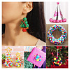 200Pcs 2 Styles Handmade DIY Doll Craft Pom Pom Yarn Pom Pom Balls AJEW-TA0002-18-8