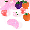 16pcs 8 styles Luminous Resin Fruit Display Decorations DJEW-TA0001-16-3