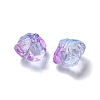 Baking Paint Transparent Glass Beads GLAA-C035-01L-2