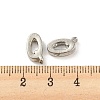Platinum Plated Alloy Beads PALLOY-CJC0001-64P-Q-3