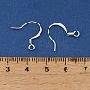 Brass Earring Hooks KK-H258-06E-S-3