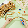 12.5M Polyester Twisted Lip Cord Trim OCOR-WH0071-90A-4
