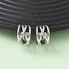 304 Stainless Steel C-Shaped Cuff Earrings EJEW-K268-86P-2