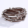 PU Leather Multi-layered Bracelets WG13214-09-1