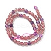 Natural Auralite Beads Strands G-Z139-A01-6mm-3