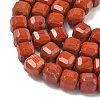 Natural Red Jasper Beads Strands G-C267-A19-4