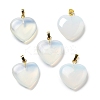 Synthetic Opalite Pendants G-G956-B16-G-1