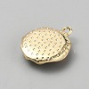 Golden Tone Alloy Enamel Pendants FIND-SZC0020-02E-2