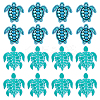 16Pcs 2 Style Polyester Computerized Embroidery Iron on/Sew on Patches PATC-DC0001-01-1