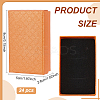 Cardboard Diamond Print Jewelry Storage Box LS-CON-WH0084-79-2