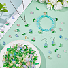 8 Bags 8 Colors Transparent Glass Beads GLAA-HS0001-24-5