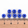 Opaque Acrylic Beads X-MACR-S370-C6mm-10-4