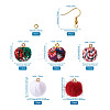 DIY Christmas Style Earring Making Kits DIY-TA0008-88-21