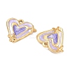 304 Stainless Steel Enamel Pendants STAS-Q119-26G-02-2