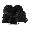 5 Style Rectangle Velvet Pouches TP-LS0001-01B-1